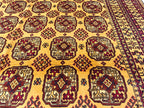 8x10 Large Luxurious Ahal Gul Handwoven Persian Rug – Traditional Oriental Design in Wool, Rugs For Living Room, Bedroom Rugs