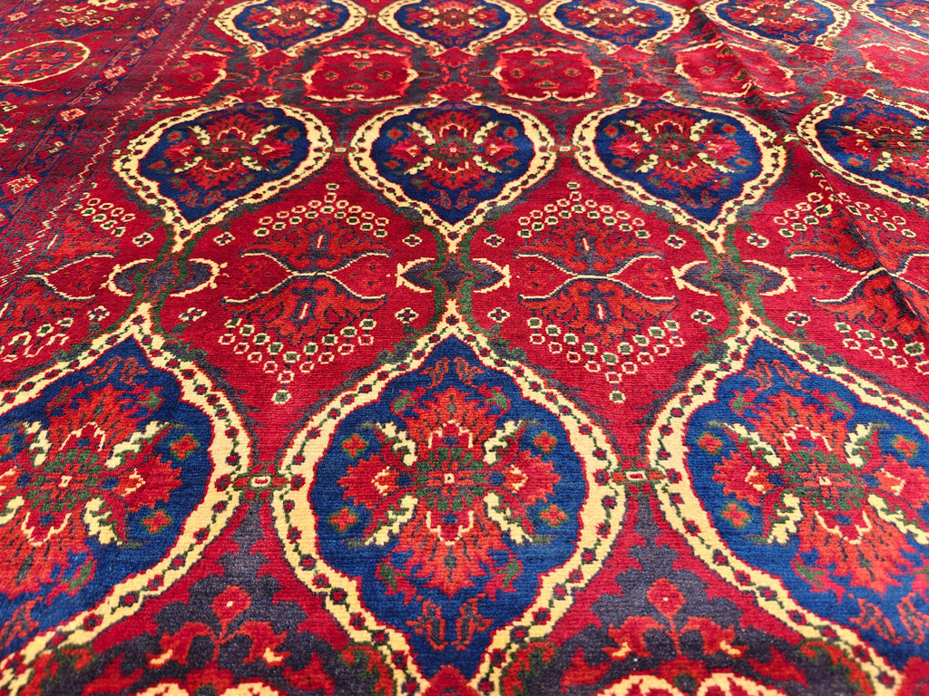 7x10 Kashi Handwoven Persian Rug – Traditional Oriental Design Wool, Rugs For Living Room, Bedroom Rug 9.9x6.7 ft, Medium Size Rug