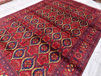 7x10 Kashi Handwoven Persian Rug – Traditional Oriental Design Wool, Rugs For Living Room, Bedroom Rug 9.9x6.7 ft, Medium Size Rug