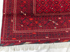 7x10 Vintage Bashiri Handmade Afghan Rug, Collectible Rug, Rugs For Living Room, Bedroom Rug, Farmhouse Rug 9.11x6.5, Medium Rug