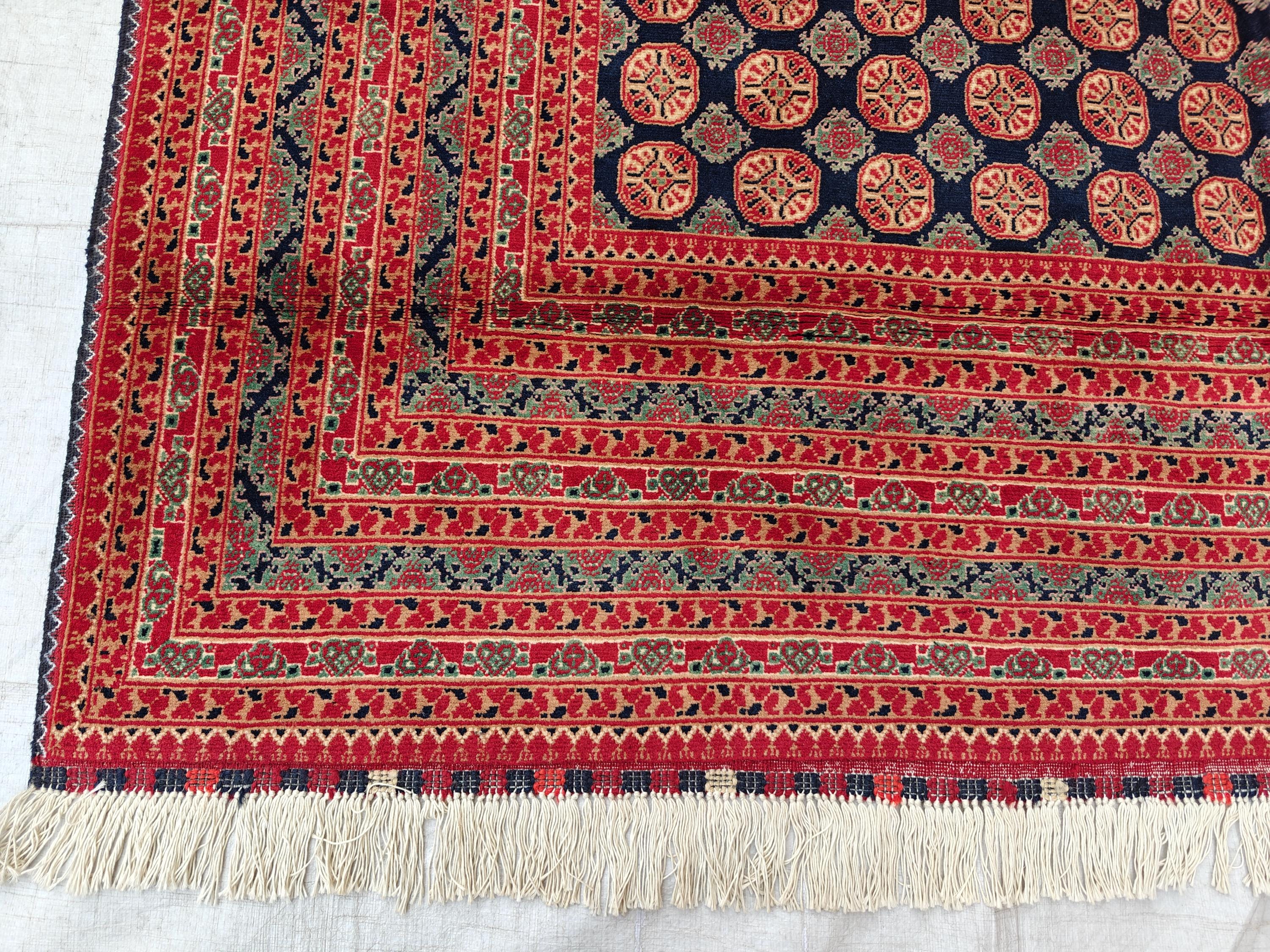 7x10 Antique Mawrai Gul Afghan Handwoven Rug, Rugs For Living Room, Bedroom Rug. Farmhouse Rug, Large Area Rug 9.9x6.6, Medium Rug