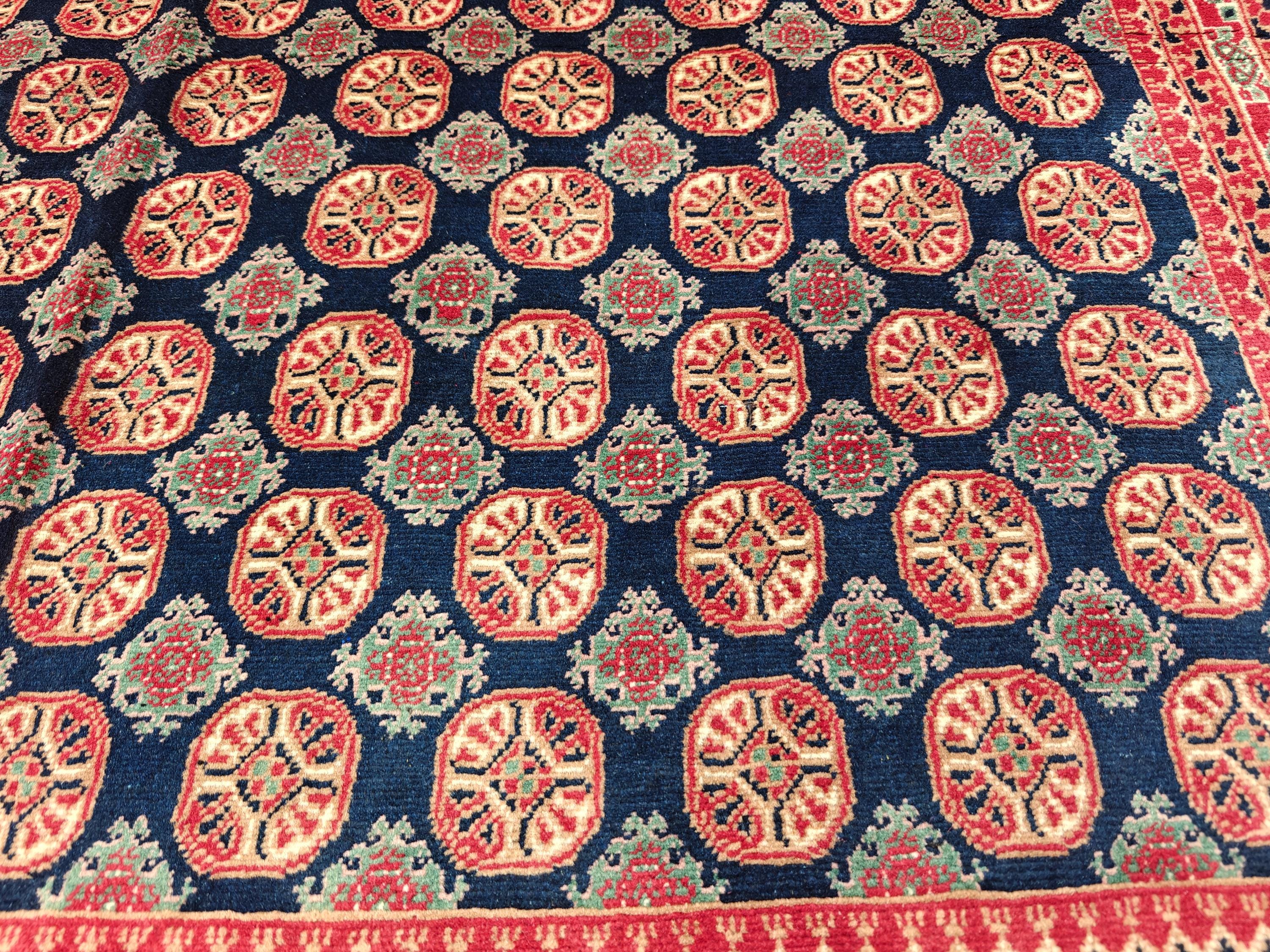 7x10 Antique Mawrai Gul Afghan Handwoven Rug, Rugs For Living Room, Bedroom Rug. Farmhouse Rug, Large Area Rug 9.9x6.6, Medium Rug
