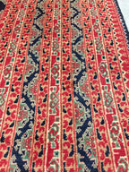 7x10 Antique Mawrai Gul Afghan Handwoven Rug, Rugs For Living Room, Bedroom Rug. Farmhouse Rug, Large Area Rug 9.9x6.6, Medium Rug