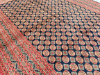 7x10 Antique Mawrai Gul Afghan Handwoven Rug, Rugs For Living Room, Bedroom Rug. Farmhouse Rug, Large Area Rug 9.9x6.6, Medium Rug
