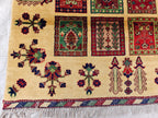 7x10 Stunning Ayni Afghan Handmade Rug, Home Decor, Rugs For Living Room, Bedroom Rug, Dining Room Rug, Large Area Rug 10.3x6.8, Large Rug