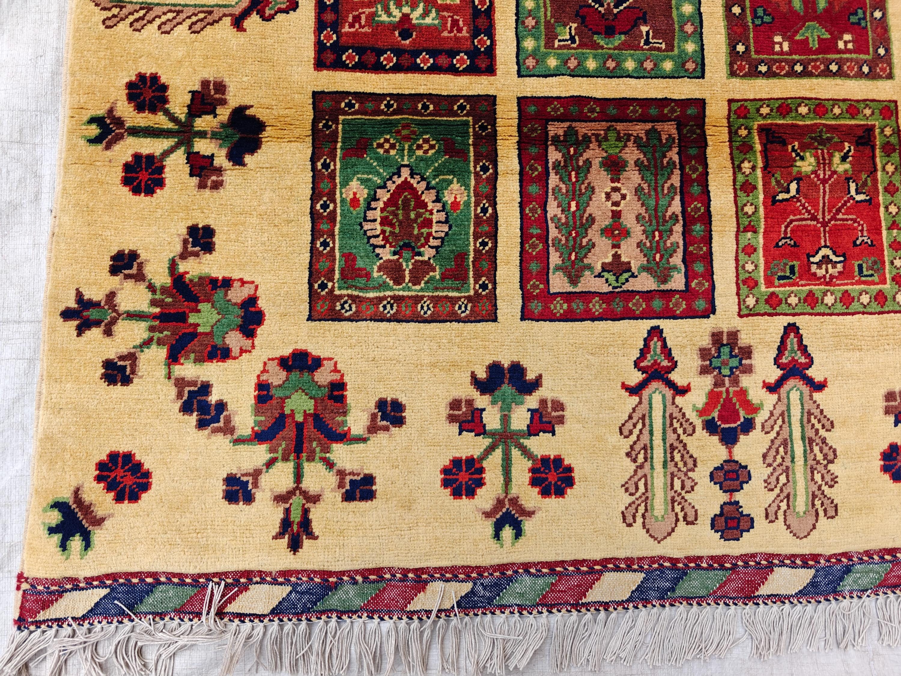 7x10 Stunning Ayni Afghan Handmade Rug, Home Decor, Rugs For Living Room, Bedroom Rug, Dining Room Rug, Large Area Rug 10.3x6.8, Large Rug