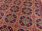 7x10 Handwoven Yousafi Afghan Rug, Boho Home Decor, Rug For Living Room, Bedroom Rug, Dining Room Rug, Rustic Decor Rug 9.11x6.8, Large Rug