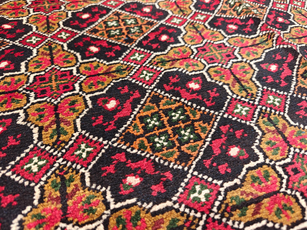 7x10 Handwoven Yousafi Afghan Rug, Boho Home Decor, Rug For Living Room, Bedroom Rug, Dining Room Rug, Rustic Decor Rug 9.11x6.8, Large Rug