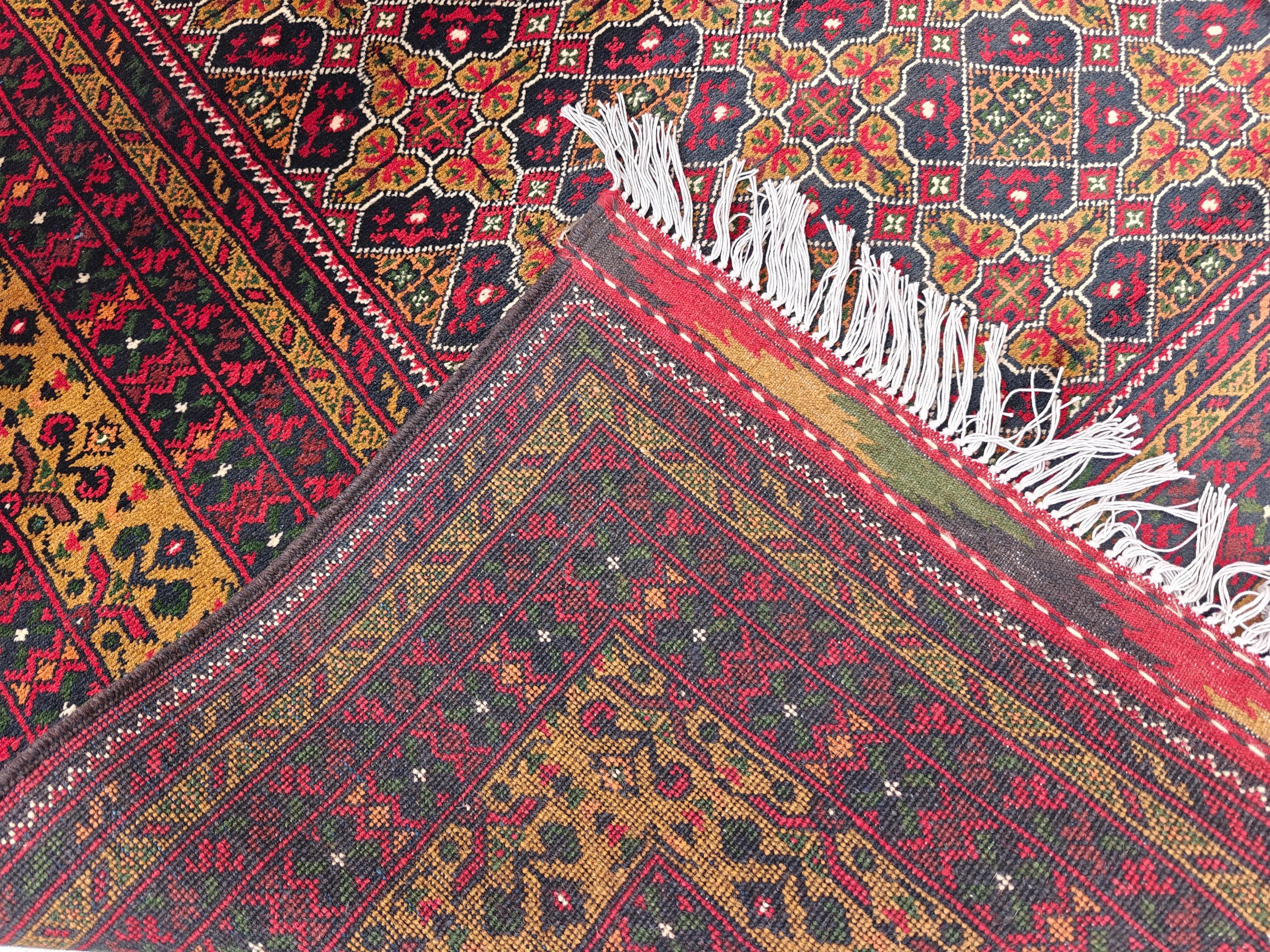 7x10 Handwoven Yousafi Afghan Rug, Boho Home Decor, Rug For Living Room, Bedroom Rug, Dining Room Rug, Rustic Decor Rug 9.11x6.8, Large Rug