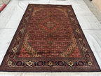 7x10 Persian Handwoven Rug, Rug For Living Room, Bedroom Rug, Office Rug, Dining Room Rug, Vintage Style Area Rug 9.9x6.8 Ft, Medium Rug