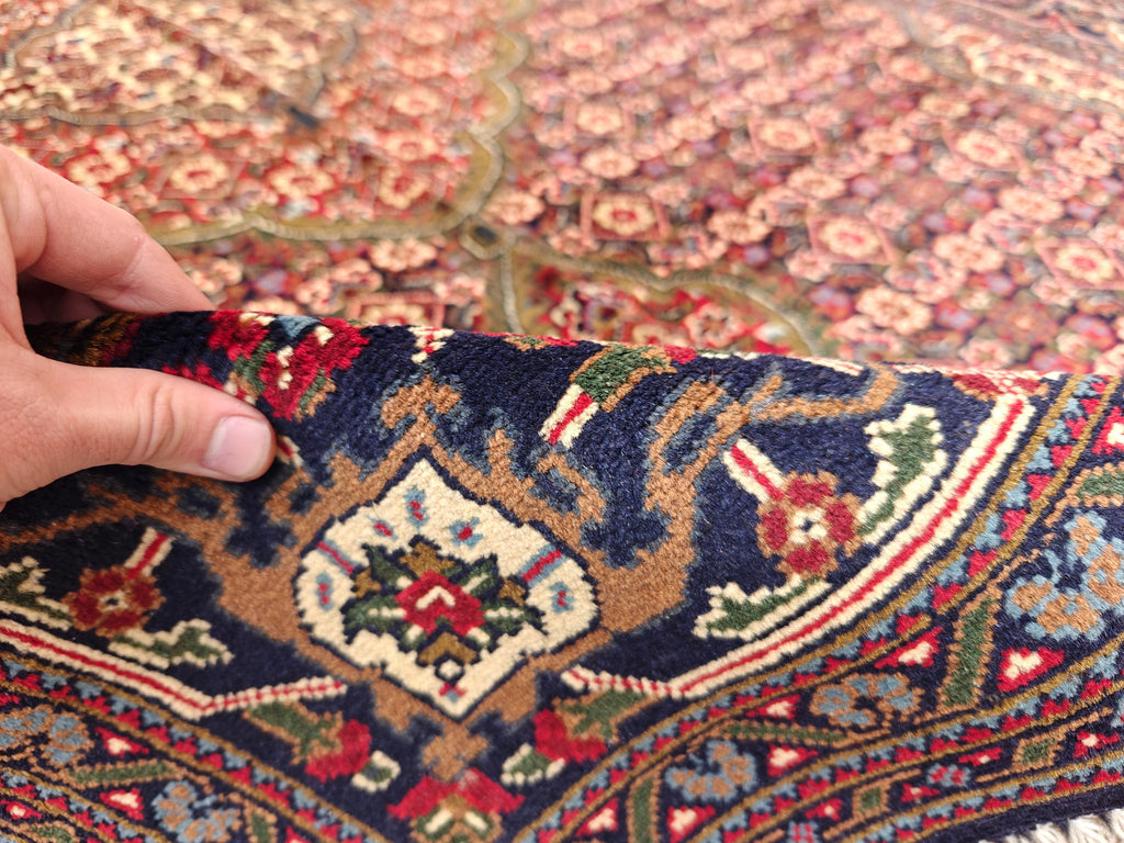 7x10 Persian Handwoven Rug, Rug For Living Room, Bedroom Rug, Office Rug, Dining Room Rug, Vintage Style Area Rug 9.9x6.8 Ft, Medium Rug
