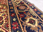 5x8 Persian Tabriz Handmade Rug, Vintage Home Decor, Rug For Living Room, Bedroom Rugs, Office Rug, One of a Kind Rug, Medium Size Rug