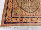 5x7 Antique Beljik Tabriz Handmade Rug, Rugs For Living Room, Bedroom Rug, Office Rug, Vintage Style Home Decor 6.9x5.1 Ft, Medium Size Rug