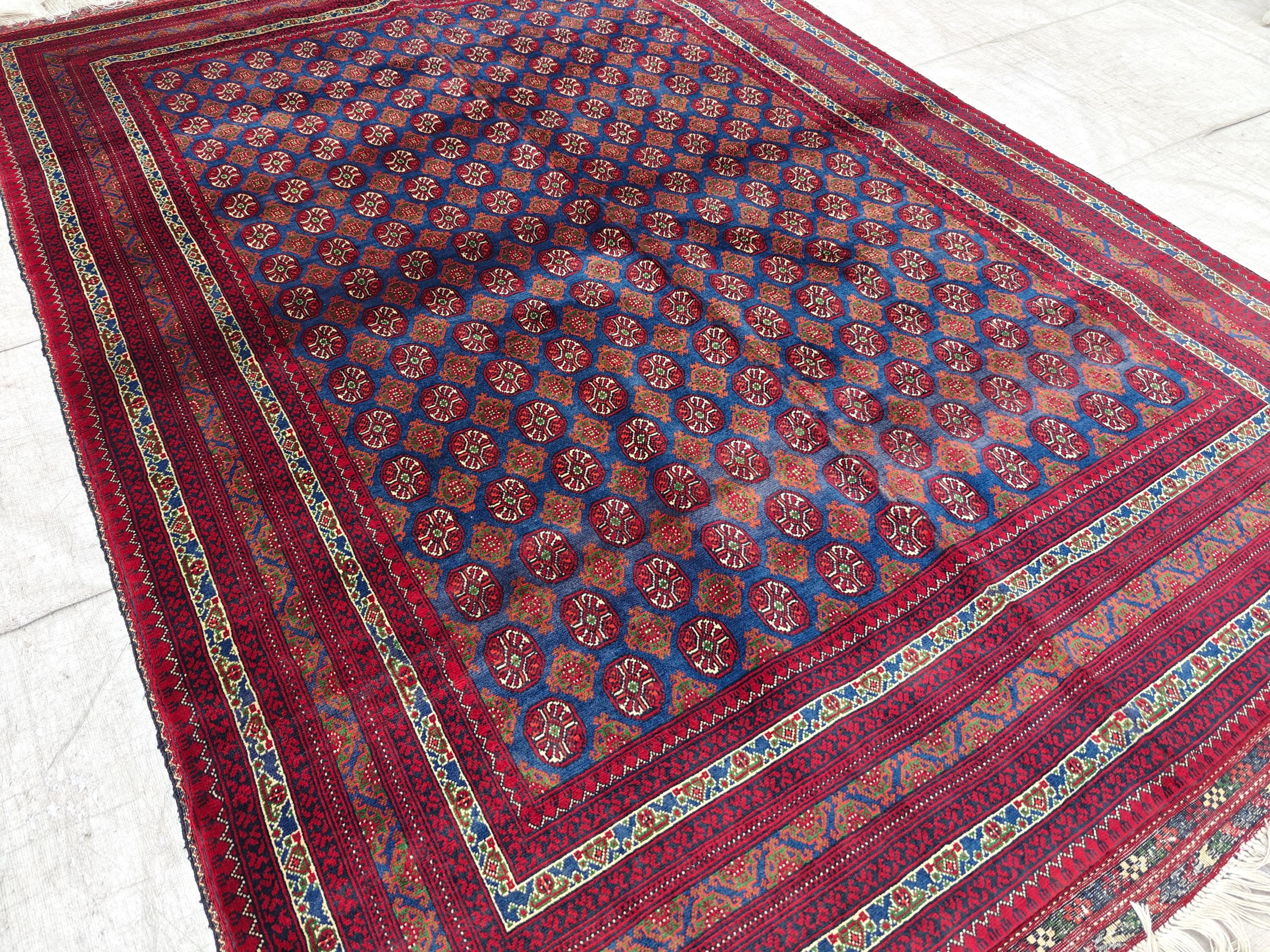 5x7 Mawrai Gul Afghan Handmade Rug,Vintage Style Home Decor, Rug For Living Room, Bedroom Rug, Office Rug 6.11x4.10 Ft, Medium Size Rug