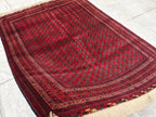 5x7 Beljik Mawrai Gul Afghan Handwoven Rug, Rugs For Living Room, Bedroom Rug, Office Rug, Collectible Rug 6.5x4.10 Medium Size Rug