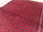 5x7 Beljik Mawrai Gul Afghan Handwoven Rug, Rugs For Living Room, Bedroom Rug, Office Rug, Collectible Rug 6.5x4.10 Medium Size Rug