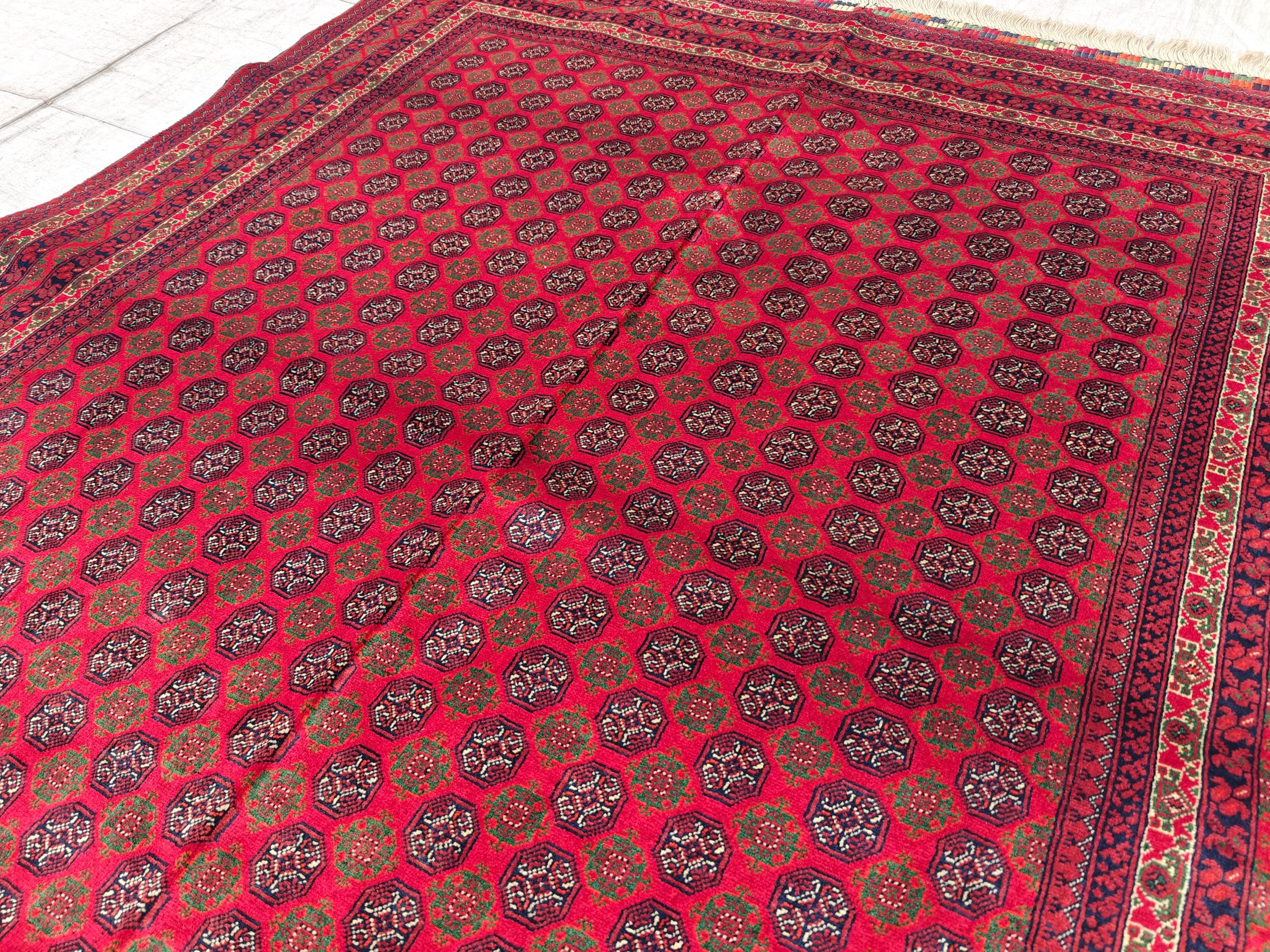 5x7 Beljik Mawrai Gul Afghan Handwoven Rug, Rugs For Living Room, Bedroom Rug, Office Rug, Collectible Rug 6.5x4.10 Medium Size Rug