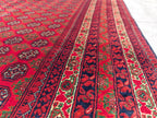 5x7 Beljik Mawrai Gul Afghan Handwoven Rug, Rugs For Living Room, Bedroom Rug, Office Rug, Collectible Rug 6.5x4.10 Medium Size Rug