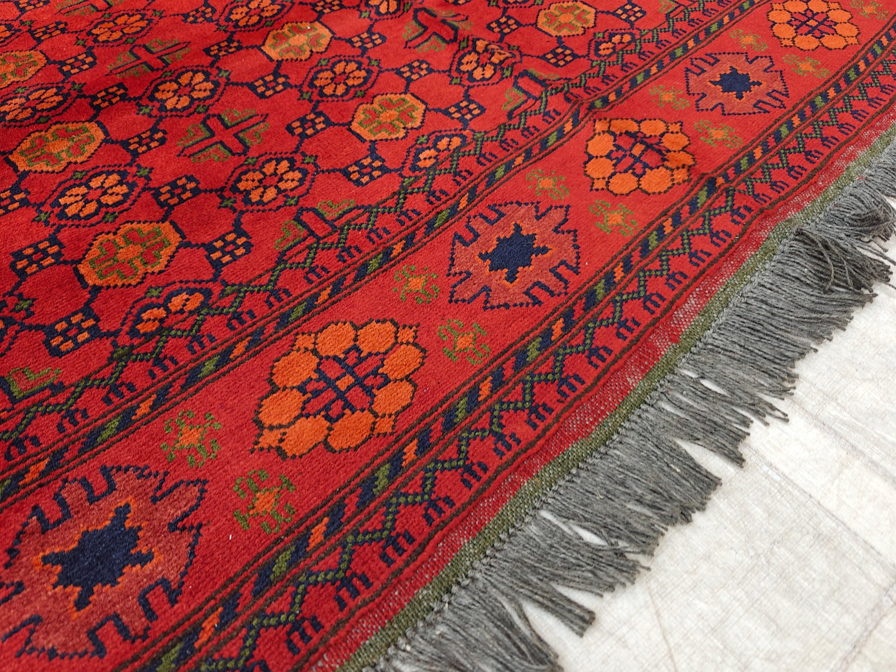 5x7 Collectible Vintage Afghan Bashiri Handwoven Rug, Vintage Home Decor, Rugs for Living Room, Bedroom Rug, One of kind Rug 6.9x5.3 ft