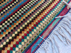 Gabbeh Rug 8x18, Handmade Afghan Rug, Rugs For Living Room, Farmhouse Rug, Bedroom Rug, Boho Home Decor 18.3 x 8.6 Ft