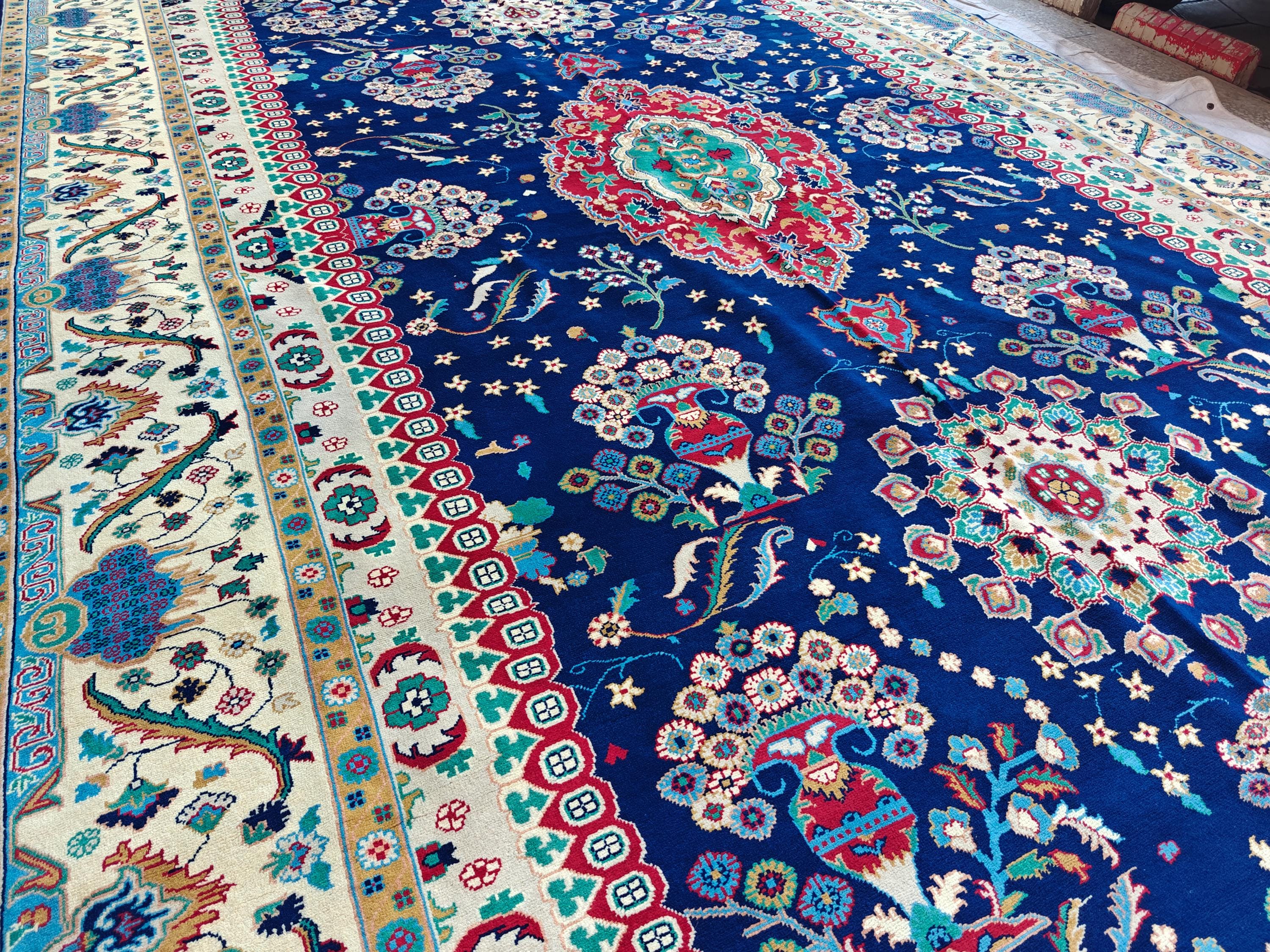10x17 Maranus Handmade Afghan Large Area Rug, Rugs For Living Room, Dining Room Rug, Bedroom Rug 16.8x9.9 ft