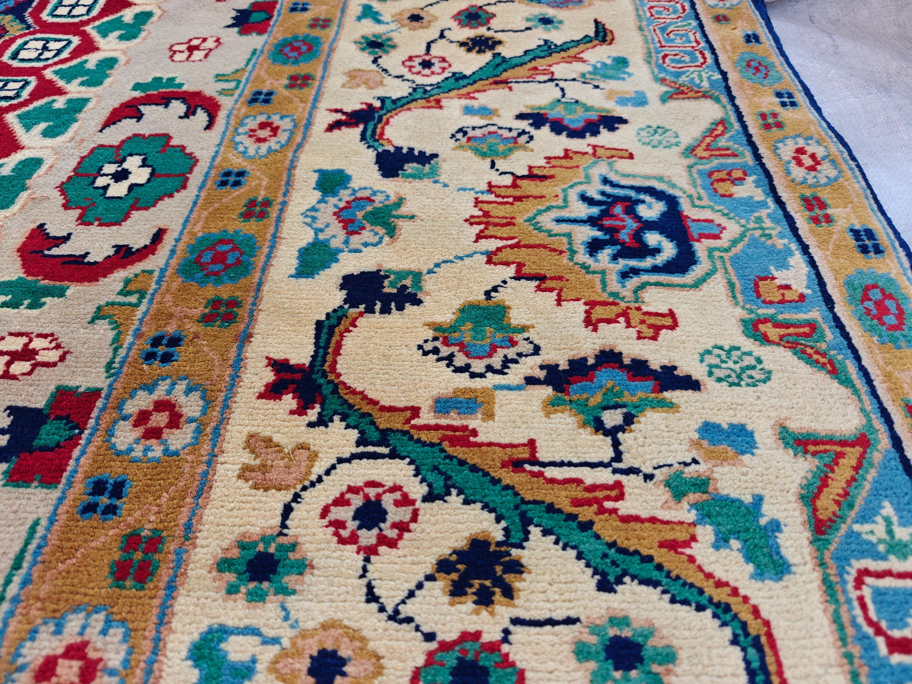 10x17 Maranus Handmade Afghan Large Area Rug, Rugs For Living Room, Dining Room Rug, Bedroom Rug 16.8x9.9 ft