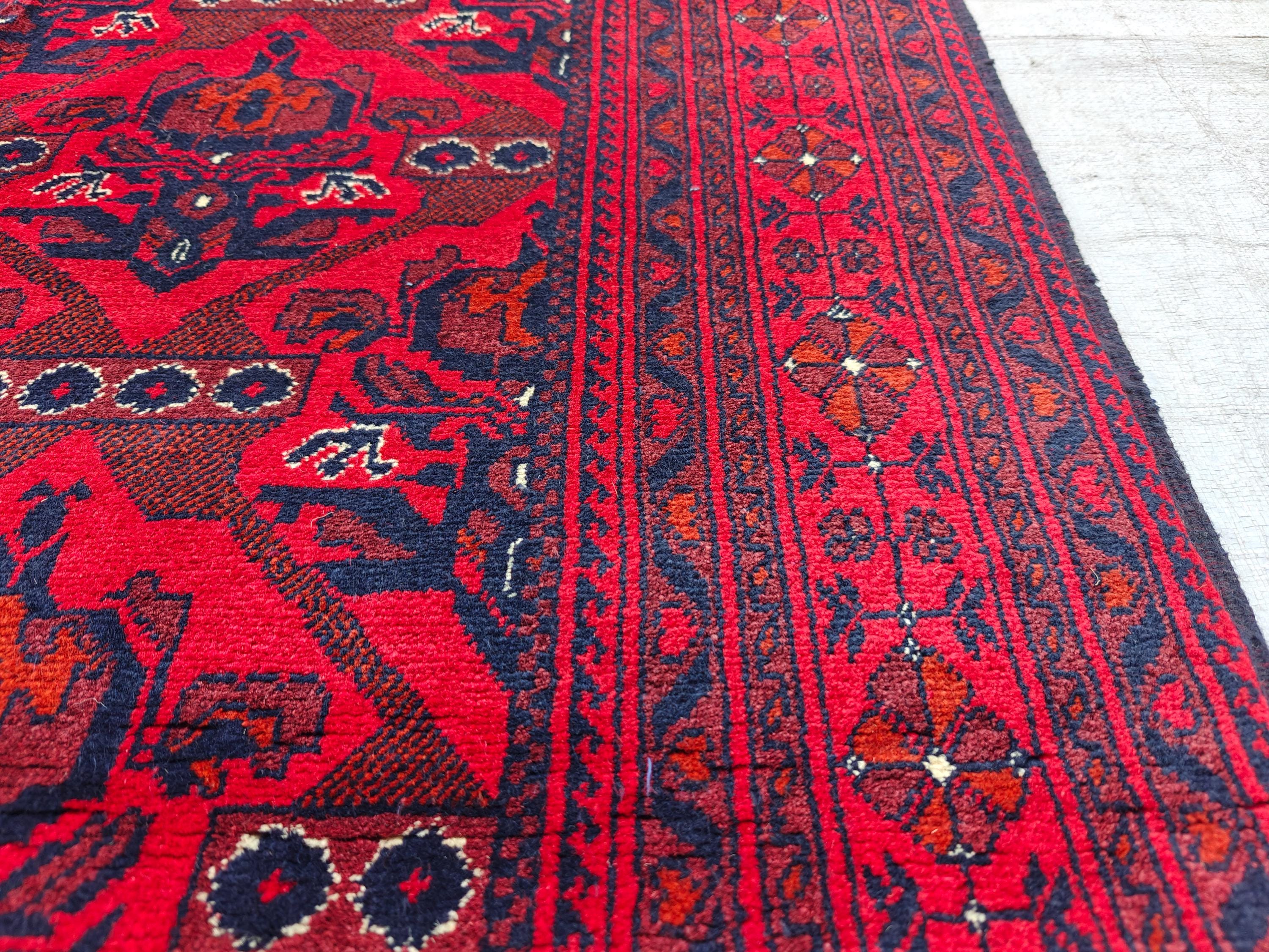 5x3 Vintage Beljik Afghan Handmade Rug, Rugs for Living Room, Bedroom Rug, Entryway Rug, Home Decor Rug, Farmhouse Rug, 4.10x3.5 ft