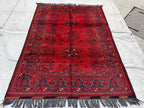 1970s, 3x5 Collectible Item Vintage Khal Mohammadi Rug, Bedroom Rug, Hallway Rug, Accent Rug, Entryway Rug, Rugs for Living Room 4.10x3.7 ft