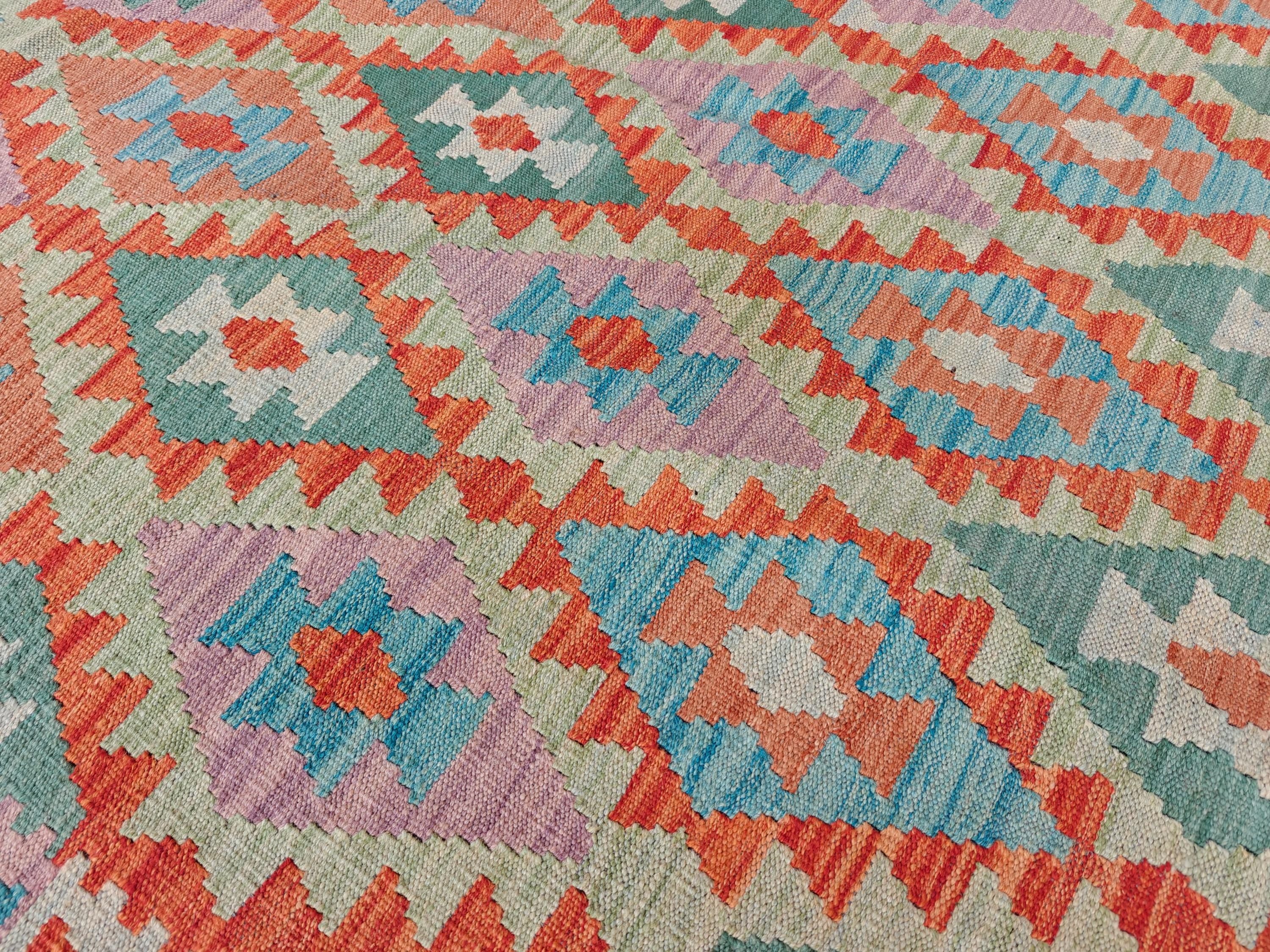 4x9 Kilim Afghan Tribal Handmade Rug, Large Area Rug, Rugs For Living Room, Bedroom Rug, Vintage Style Home Decor, Farmhouse Rug 9.3x3.9 ft
