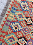 9.7x6.6 Afghan Tribal Handmade Rug, Rugs for Living Room, Bedroom Rug, Farmhouse Rug, Large Area Rug