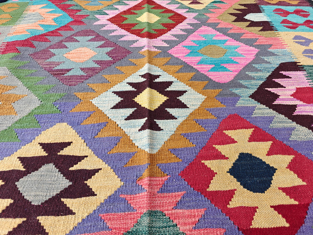 6x8ft, Kilim Afghan Handmade Tribal Rug, Rugs For Living Room, Bedroom Rug, Farmhouse Rug, Natural veg dye wool Rug, One of a kind Rug