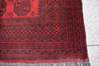 57-Year-Old Vintage Handmade Afghan Pilpie Rug – 9.3x6.1 ft – Antique Tribal Carpet – Boho Home Decor – Rare Collectible Rug