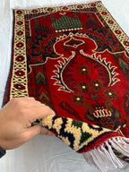 4x2 Handmade Prayer Mat | Islamic Rug | Muslim Prayer Rug | Soft & Luxurious Sajjadah | Turkish Style Janamaz | Islamic Gift 4.1x2.4 ft