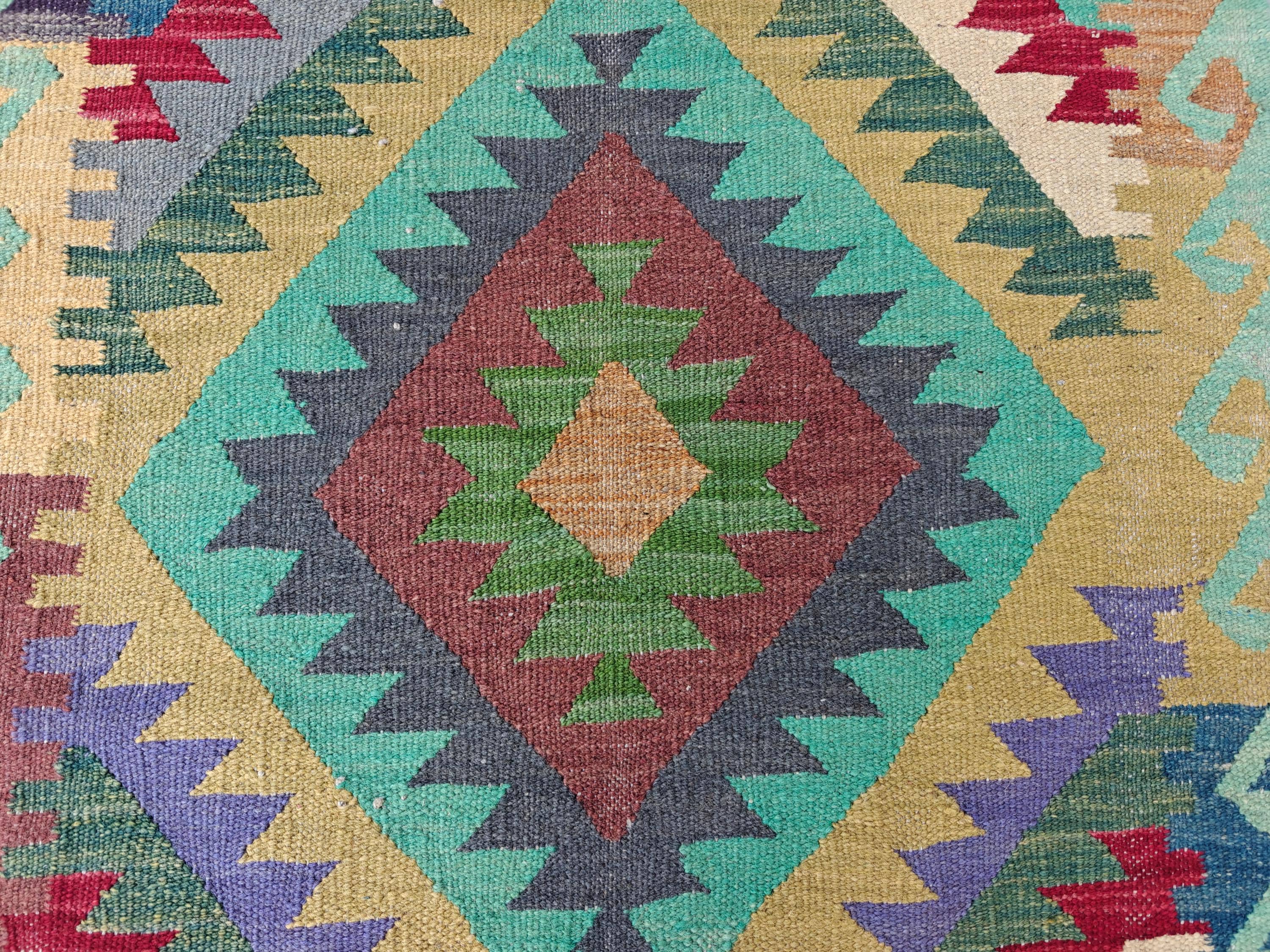 16x2 Kilim Afghan Handwoven Runner, Long Narrow Hallway Runner, Entryway Runner, Rugs For Living Room, Farmhouse Runner 16.4 x 2.8 ft