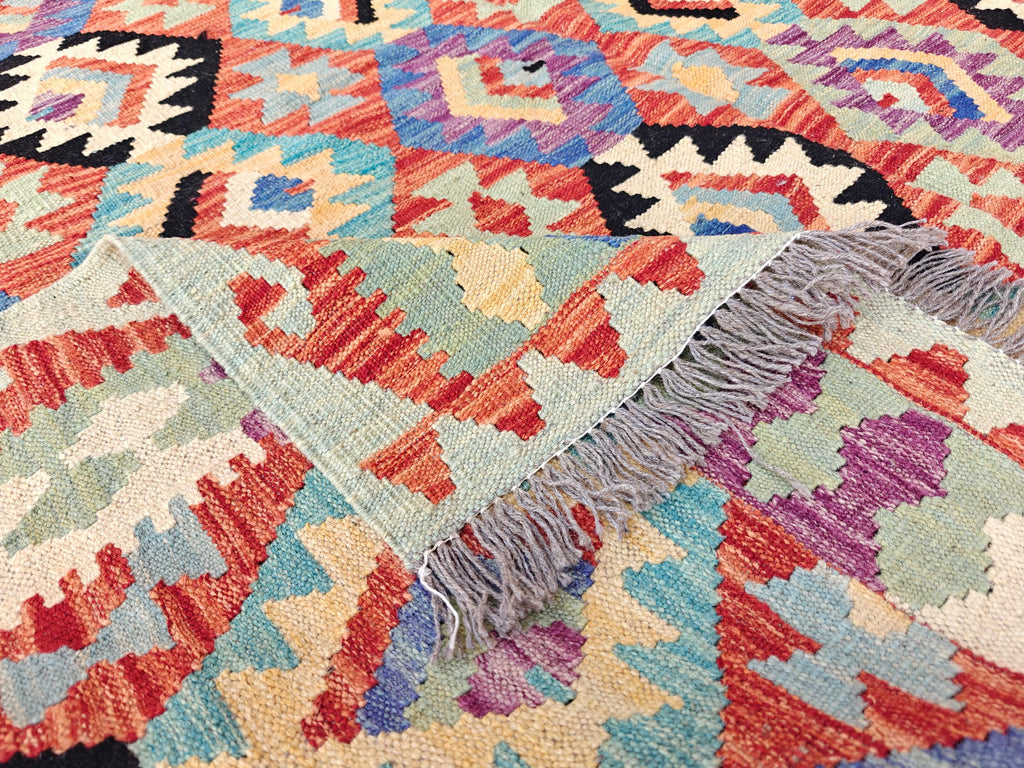 9.7x6.6 Afghan Tribal Handmade Rug, Rugs for Living Room, Bedroom Rug, Farmhouse Rug, Large Area Rug