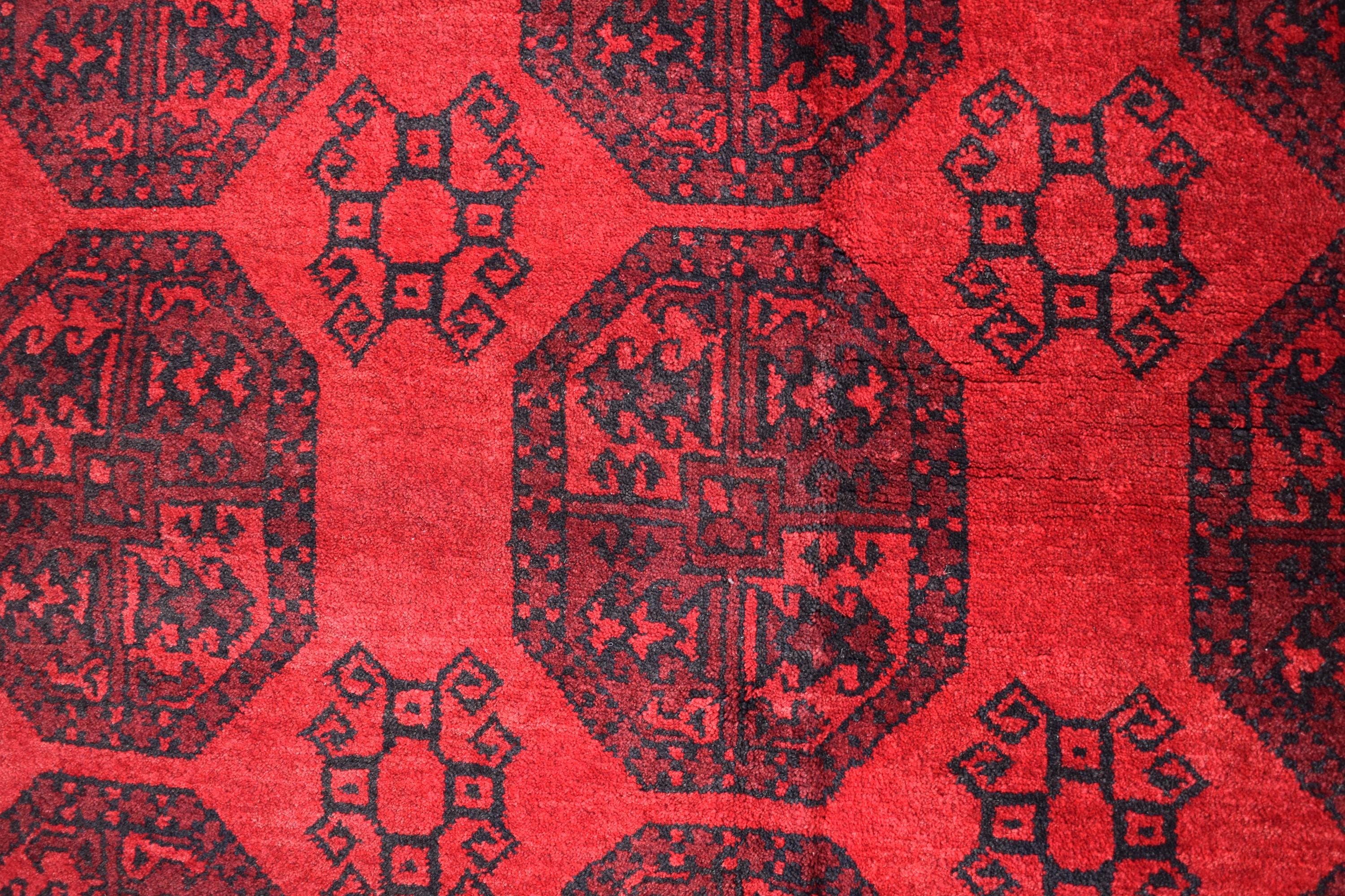 57-Year-Old Vintage Handmade Afghan Pilpie Rug – 9.3x6.1 ft – Antique Tribal Carpet – Boho Home Decor – Rare Collectible Rug