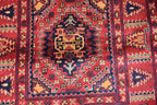 2x16 Ft Vintage Long Runner Rug, Afghan Bukhara Rug, Handmade 100% Wool Rug, Antique Turkmen Rug, Kitchen Runner, Hallway Runner Rug