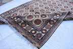10x7 Handwoven Afghan Wool Tribal Sabiqa Design Rug, Rugs For Living Room-Beige Color-Bohemian Decor-perfect for Bedroom-10.1x5.6 ft