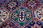 6x5 Handmade Maranus Rug–Afghan Wool Tribal Geometric Design – Multicolor Rug – Bohemian Living Room Decor – Eco-Friendly 6.5x4.9 ft
