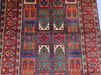 Handmade Afghan Ayni Runner – 6.6x3.1 ft | Wool Tribal Hallway Rug | Oriental Runner | Boho Home Decor Carpet | Short Entryway Rug