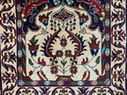 3x4 Hand-Knotted Prayer Mat – Islamic Rug for Salah, Wool Muslim Prayer Rug, Ramadan Gift, 4.1x2.8 ft, Wall Hanging Rug