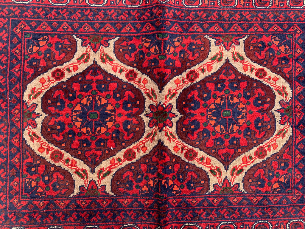 Afghan Handmade Khal Mohammadi Pillow Covers – 1.11 x 2.8 ft Each – Authentic Tribal Decor