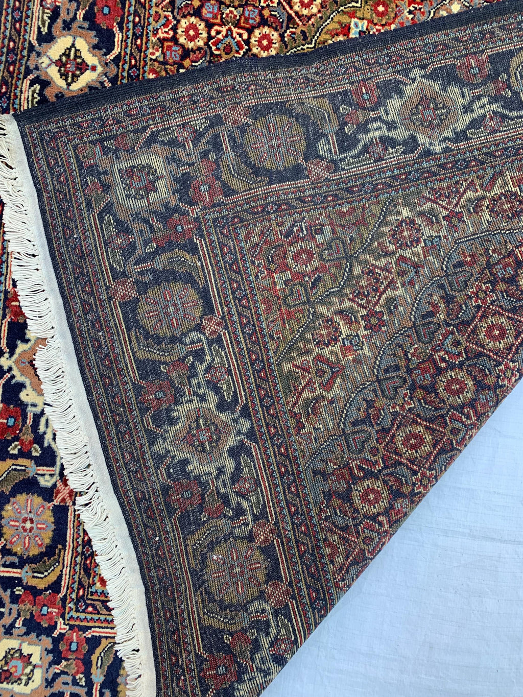3x5 Tabriz Rug Hand-Knotted Wool Persian Afghan Carpet, Vibrant Multicolor Rug, Rug For Living Room, Bedroom Rug, Small Size Rug 4.11x3.4 ft