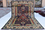 7x10 Stunning Rezmahi Rug – Handmade Persian Tribal Design – Perfect for Living Rooms, Large Spaces–Durable Wool, Free Shipping, 6.7x9.9 ft