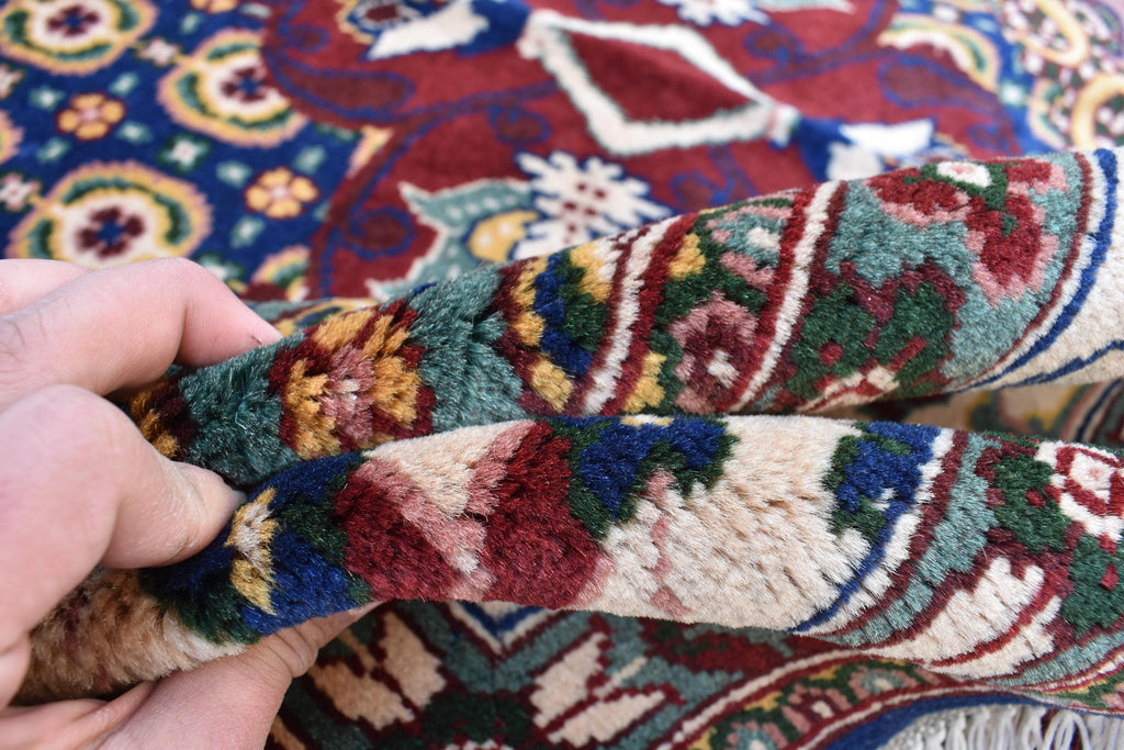 Stunning 6.7x9.9 ft Rezmahi Rug – Handmade Persian Tribal Design – Perfect for Living Rooms, Large Spaces – Durable Wool, Free Shipping