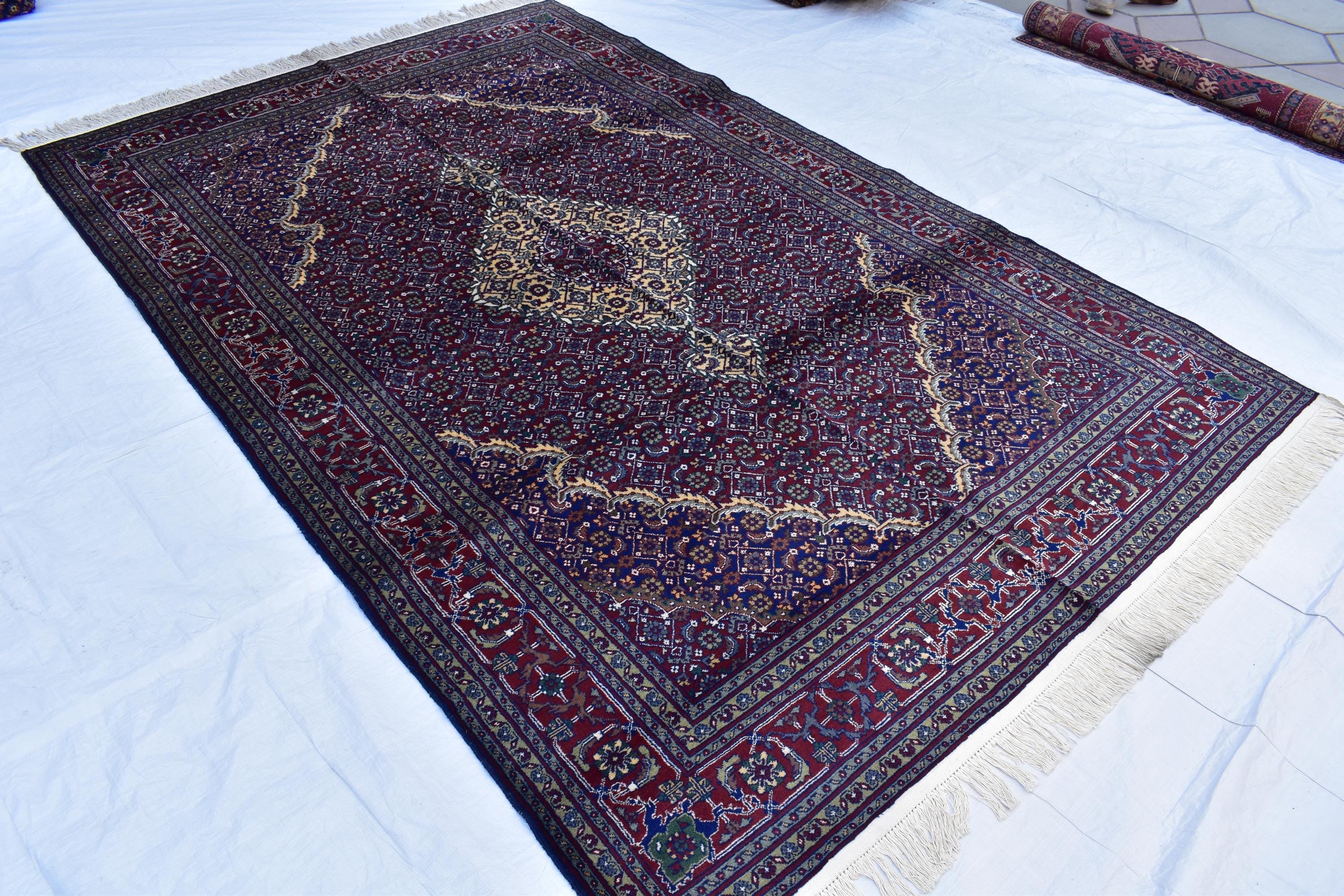 6x10 Stunning Surma Dani Rug –Handmade Persian Tribal Design – Perfect for Living Rooms, Large Spaces – Durable Wool, Free Shipping 6.5x9.11