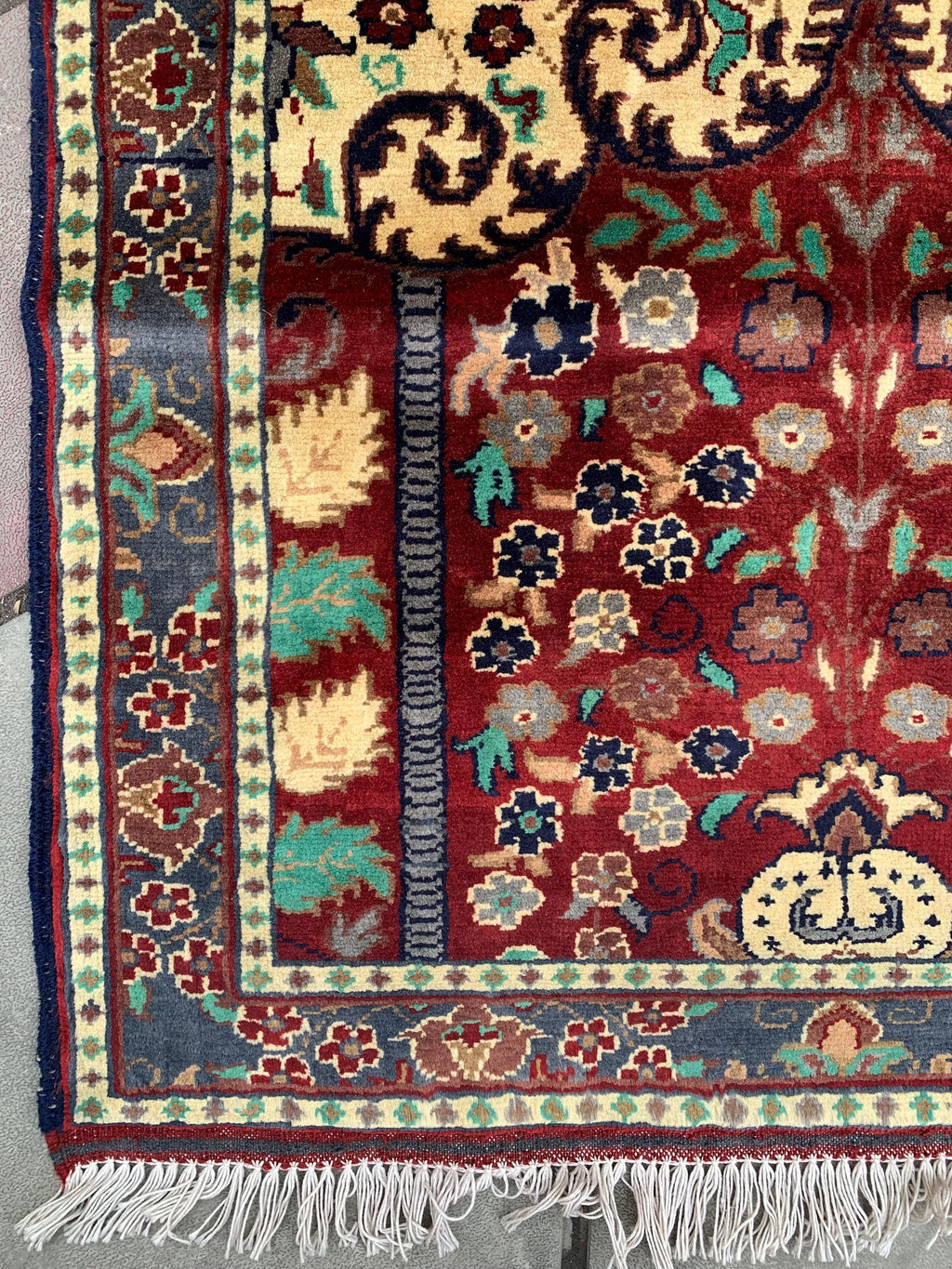 Handmade Prayer Mat – 4.2x2.8 ft | Islamic Rug | Muslim Prayer Rug | Soft & Luxurious Sajjadah | Turkish Style Janamaz | Islamic Gift