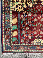 Handmade Prayer Mat – 4.2x2.8 ft | Islamic Rug | Muslim Prayer Rug | Soft & Luxurious Sajjadah | Turkish Style Janamaz | Islamic Gift