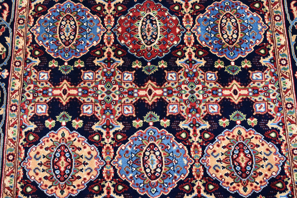 5x7 Handmade Abresham Afghan Rug–Colorful Rug, Traditional Geometric Design, Wool Carpet, Persian Home Style, Perfect for Living room 5x6.10