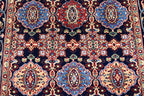 5x7 Handmade Abresham Afghan Rug–Colorful Rug, Traditional Geometric Design, Wool Carpet, Persian Home Style, Perfect for Living room 5x6.10